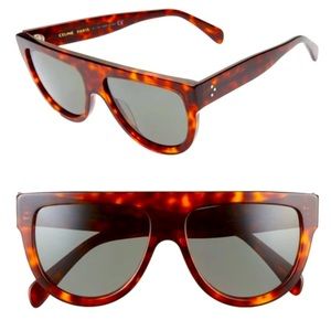 Celine Flat-Top Aviator Sunglasses